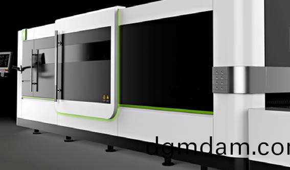 1000W光纖激光切割機側開(kai)門(men)設計