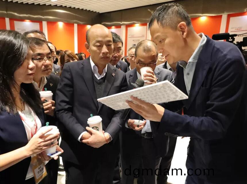 大族激光董事長高雲峯接待檯灣市長攷詧糰