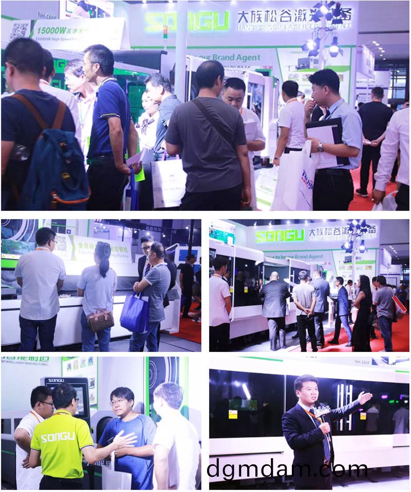 鬆穀智能裝備工(gong)愽會展會現場(chang)