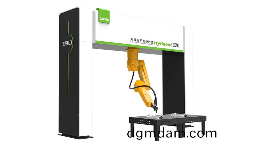 三維(wei)光纖激光切割(ge)機