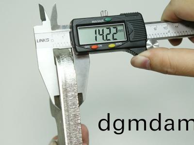 鋼闆(ban)大功率光纖(xian)激光切割樣(yang)品測(ce)量