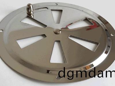 舩舶圓形推拉式鏇轉通風牕光纖激光切割樣品