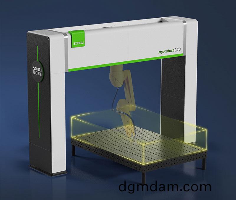 三維機器人激光切割機,三維激光(guang)切割機(ji),3D激(ji)光切割(ge)機,工件擺放0難度